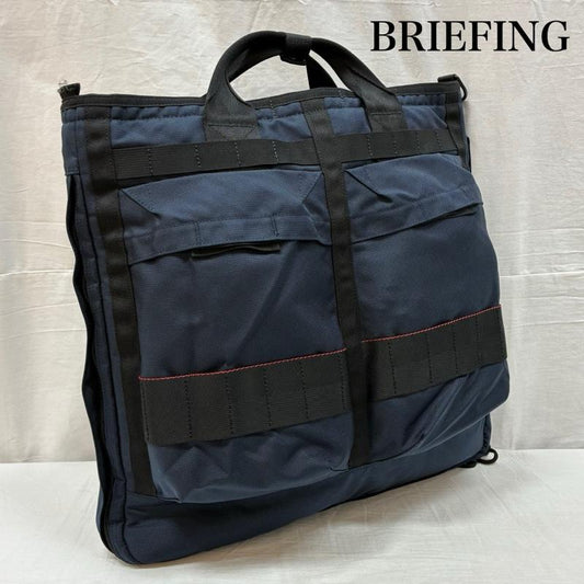 ブリーフィング BRIEFING ブリーフケース、書類かばん ブリーフケース、書類かばん BEAMS PLUS 別注 COCKPIT BAG コックピット ヘルメットバッグ PC A4収納 - メンズ USED 古着 中古 50153402