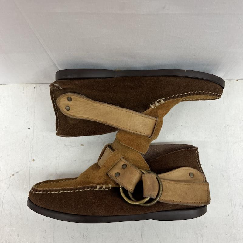 ユケテン YUKETEN ブーツ 一般 モカシン リング ブーツ - 茶 / ブラウン / brown レディース USED 古着 中古 50153418