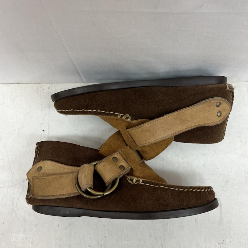 ユケテン YUKETEN ブーツ 一般 モカシン リング ブーツ - 茶 / ブラウン / brown レディース USED 古着 中古 50153418