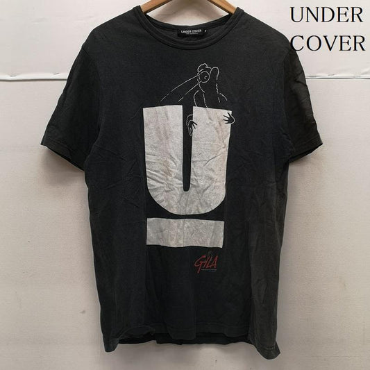 アンダーカバー UNDERCOVER Tシャツ 半袖 GILA SAVE GRACE 両面プリント Uロゴ Tシャツ M 黒 / ブラック / black メンズ USED 古着 中古 50153435
