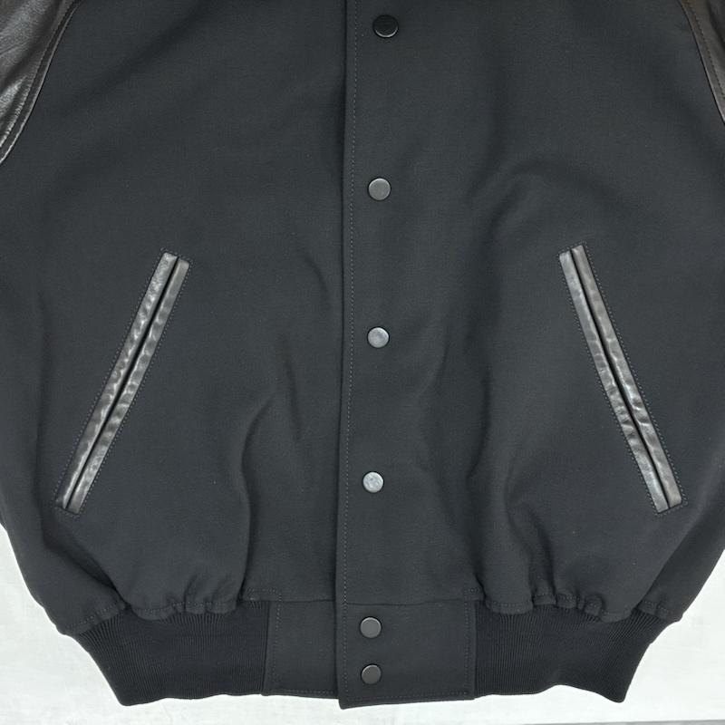 ジルサンダー JIL SANDER ジャケット、上着 ジャンパー、ブルゾン 25ss BLOUSON 93 W LEATHER J21SW0050 J40160 レザー スタジャン ヴァーシティ ジャケット 46 メンズ USED 古着 中古 50153449