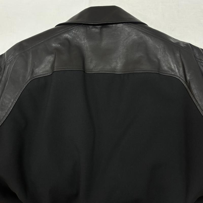 ジルサンダー JIL SANDER ジャケット、上着 ジャンパー、ブルゾン 25ss BLOUSON 93 W LEATHER J21SW0050 J40160 レザー スタジャン ヴァーシティ ジャケット 46 メンズ USED 古着 中古 50153449