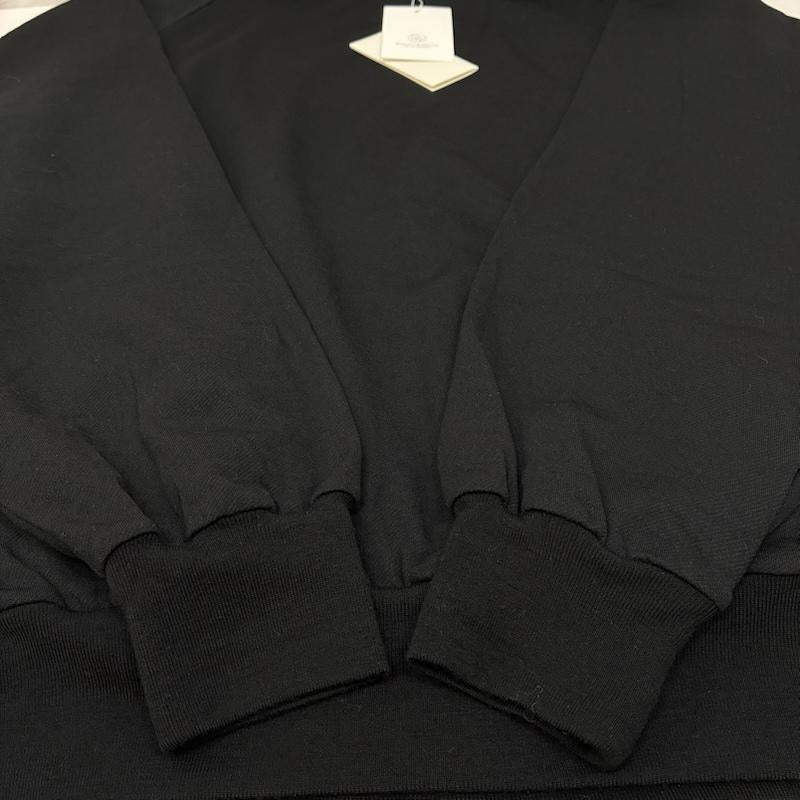 オーラリー AURALEE トレーナー 長袖 25AW LIGHT WOOL SWEAT P/O ライト ウール スウェット プルオーバー A25AP02WU 5 無地 黒 / ブラック / black メンズ USED 古着 中古 50153469