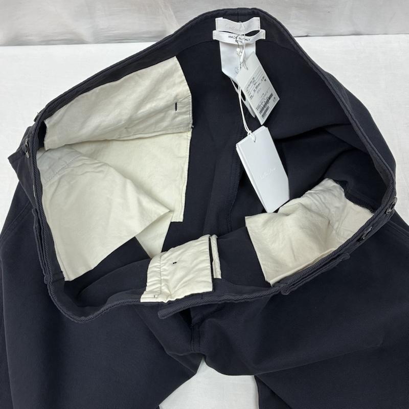 セラドール CELLAR DOOR パンツ チノパン UNITED ARROWS 別注 ワイド ストレート ワーク パンツ DINO ストレッチ FREE 紺 / ネイビー / navy メンズ USED 古着 中古 50153472