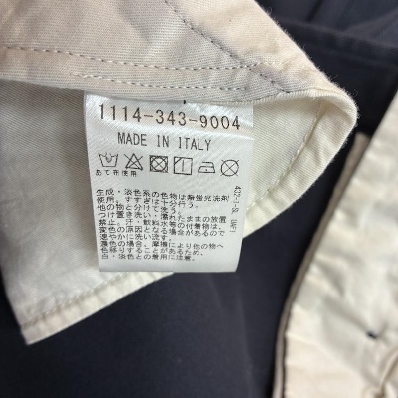 セラドール CELLAR DOOR パンツ チノパン UNITED ARROWS 別注 ワイド ストレート ワーク パンツ DINO ストレッチ FREE 紺 / ネイビー / navy メンズ USED 古着 中古 50153472