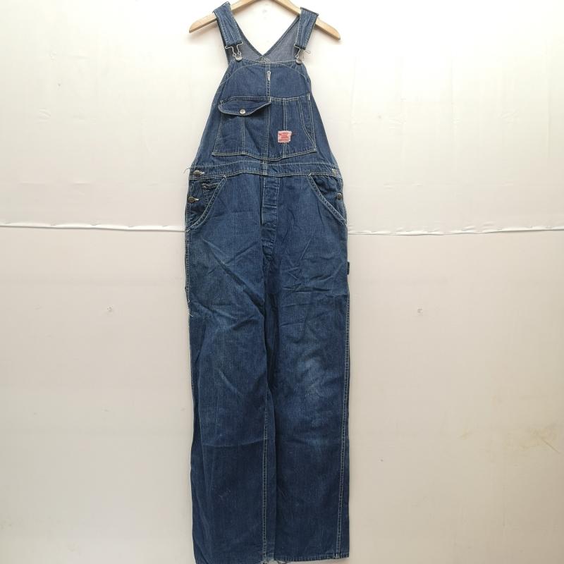 ヴィンテージ VINTAGE サロペット・オーバーオール サロペット、オーバーオール 40s ANVIL BRAND デニム オーバーオール インディゴ / インディゴ / Indigo メンズ USED 古着 中古 50153473