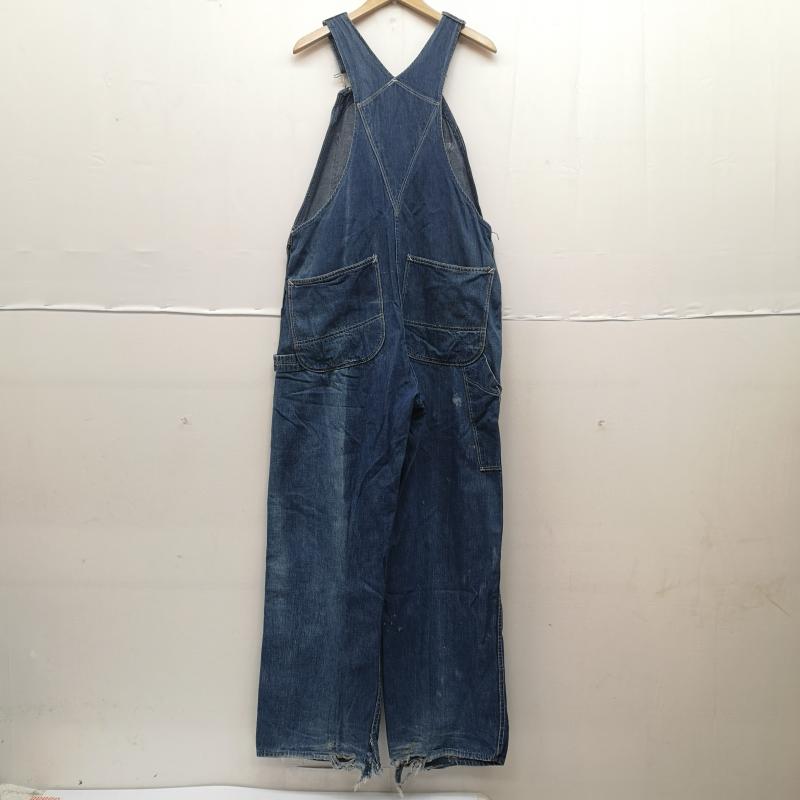 ヴィンテージ VINTAGE サロペット・オーバーオール サロペット、オーバーオール 40s ANVIL BRAND デニム オーバーオール インディゴ / インディゴ / Indigo メンズ USED 古着 中古 50153473