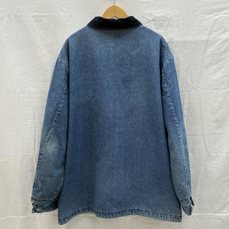 ビッグベン BIGBEN ジャケット、上着 ジャンパー、ブルゾン Wrangler 80s USA製 ブランケットライナー コーデュロイカラー デニムジャケット カバーオール 48 ワンポイント X ロゴ、文字 メンズ USED 古着 中古 50153476