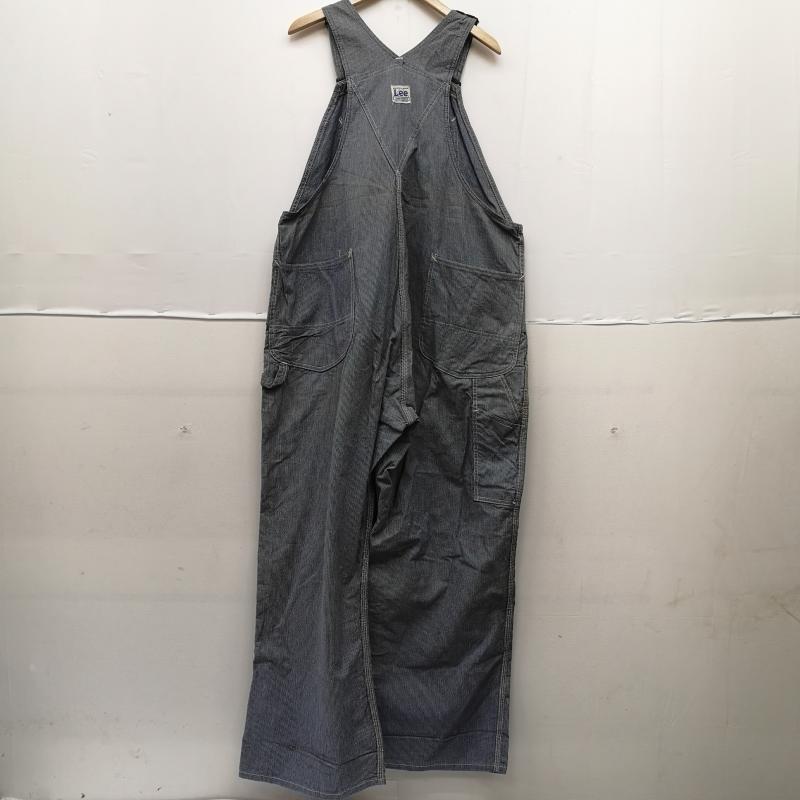 リー Lee サロペット・オーバーオール サロペット、オーバーオール 40s ヒッコリー ストライプ オーバーオール ハウスタグ 斜体e ロングL インディゴ / インディゴ / Indigo メンズ USED 古着 中古 50153481