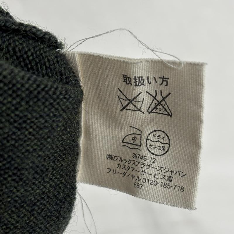 ブルックス ブラザーズ BROOKS BROTHERS ニット、セーター 長袖 Ｖネック 長袖 ウール ニット セーター M メンズ USED 古着 中古 50153527