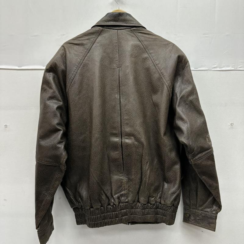 ゴールデンベア Golden Bear ジャケット、上着 レザージャケット 70s 80s 白タグ レザー ジャケット 42 茶 / ブラウン / brown メンズ USED 古着 中古 50153534