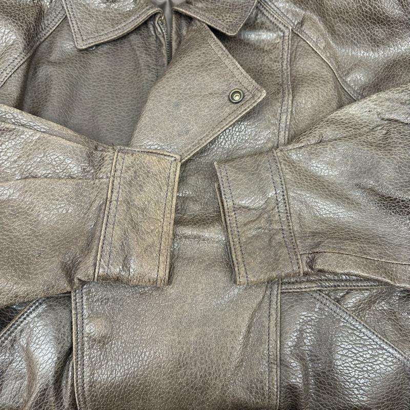 ゴールデンベア Golden Bear ジャケット、上着 レザージャケット 70s 80s 白タグ レザー ジャケット 42 茶 / ブラウン / brown メンズ USED 古着 中古 50153534