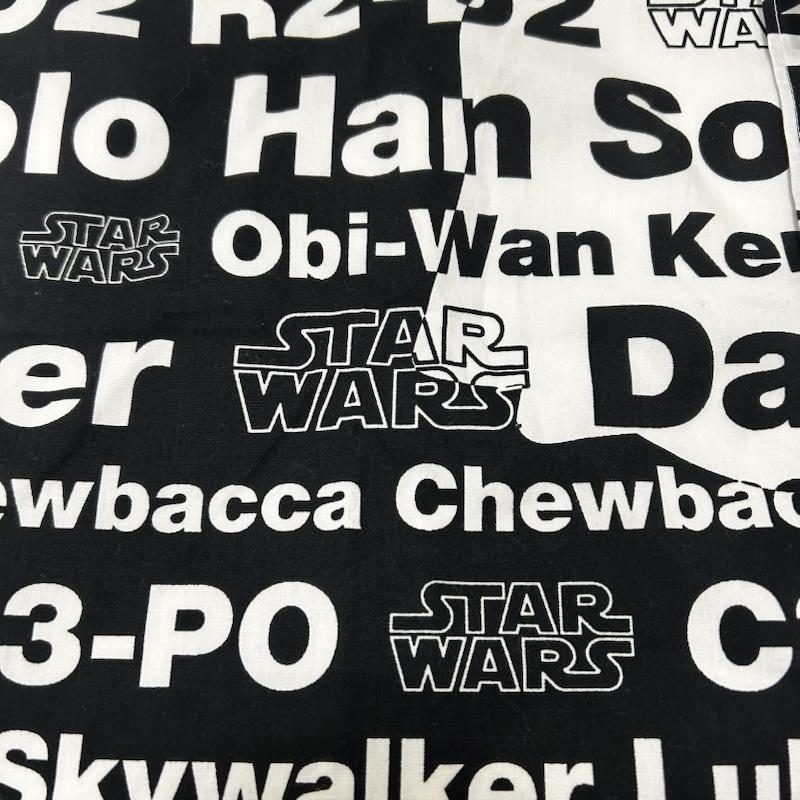 コムデギャルソンシャツ COMME des GARCONS SHIRT シャツ、ブラウス 長袖 STAR WARS コラボ 長袖シャツ ロゴプリント ホワイト ブラック Sサイズ W20112 S ロゴ、文字 X プリント 白 / ホワイト / white X 黒 / ブラック / black メンズ USED 古着 中古 50153539