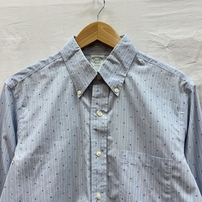 ブルックス ブラザーズ BROOKS BROTHERS シャツ、ブラウス 長袖 MILANO Est1818 総柄 長袖 ボタンダウン シャツ - メンズ USED 古着 中古 50153541