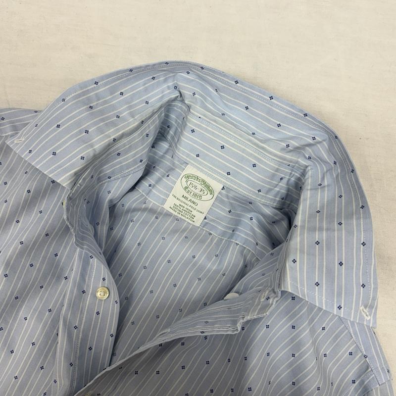 ブルックス ブラザーズ BROOKS BROTHERS シャツ、ブラウス 長袖 MILANO Est1818 総柄 長袖 ボタンダウン シャツ - メンズ USED 古着 中古 50153541