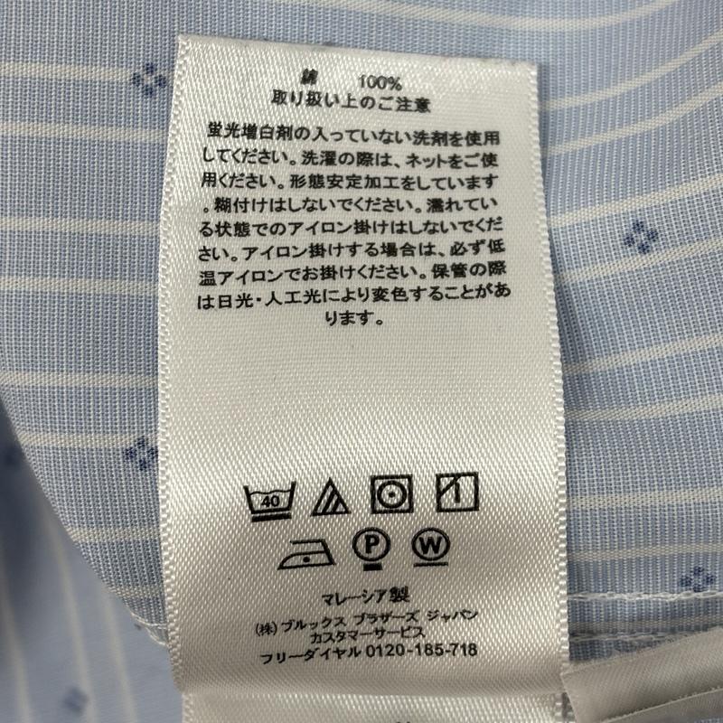 ブルックス ブラザーズ BROOKS BROTHERS シャツ、ブラウス 長袖 MILANO Est1818 総柄 長袖 ボタンダウン シャツ - メンズ USED 古着 中古 50153541