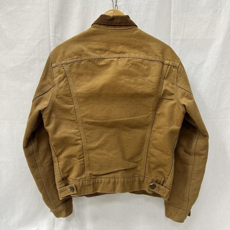 カーハート Carhartt ジャケット、上着 ジャンパー、ブルゾン USA製 80s 100周年記念モデル ダック生地 トラッカージャケット サイズ38 38 メンズ USED 古着 中古 50153550