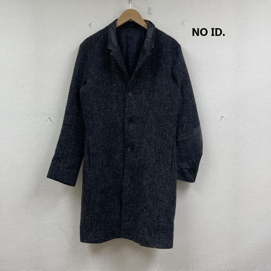 ノーアイディ NO ID. コート コート一般 ウール ロング 丈 チェスター コート 437220-657c 2 灰 / グレー / gray メンズ USED 古着 中古 50153571