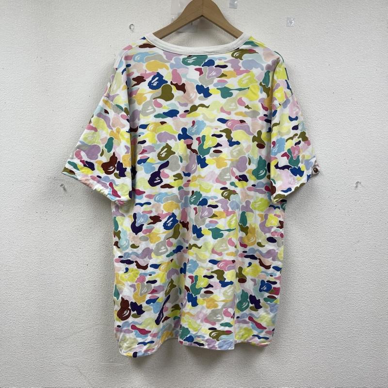 アベイシングエイプ A BATHING APE Tシャツ 半袖 00s リバーシブル マルチカモ 迷彩 tシャツ multi camo マルチカラー / マルチカラー / multicolor メンズ USED 古着 中古 50153574