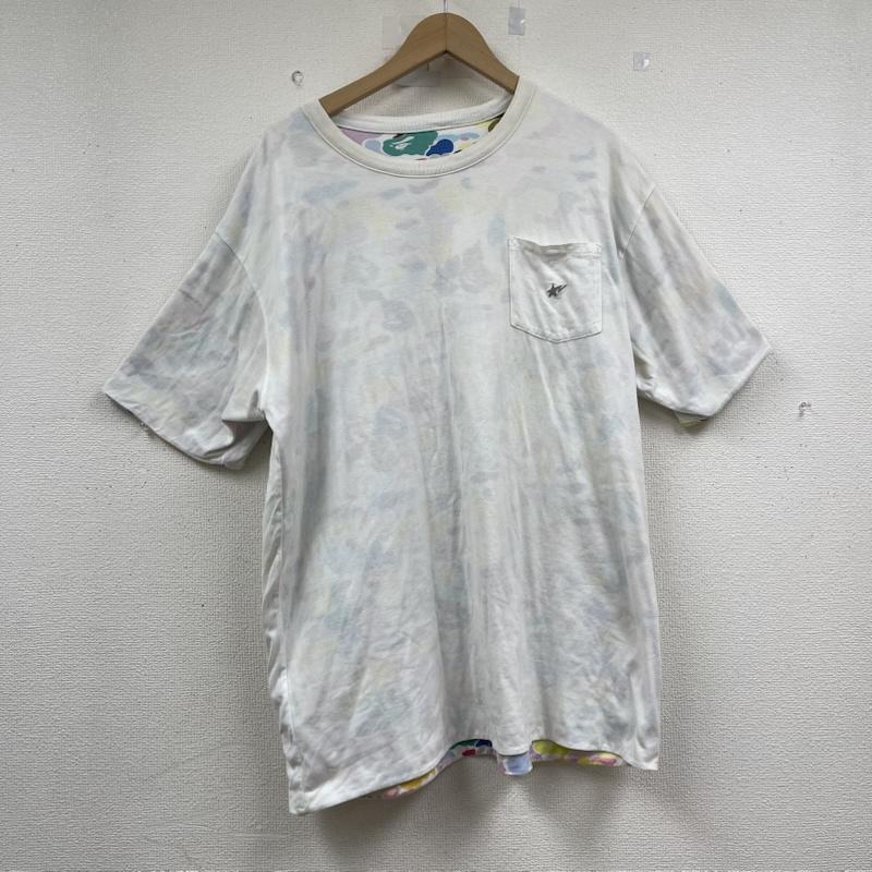 アベイシングエイプ A BATHING APE Tシャツ 半袖 00s リバーシブル マルチカモ 迷彩 tシャツ multi camo マルチカラー / マルチカラー / multicolor メンズ USED 古着 中古 50153574