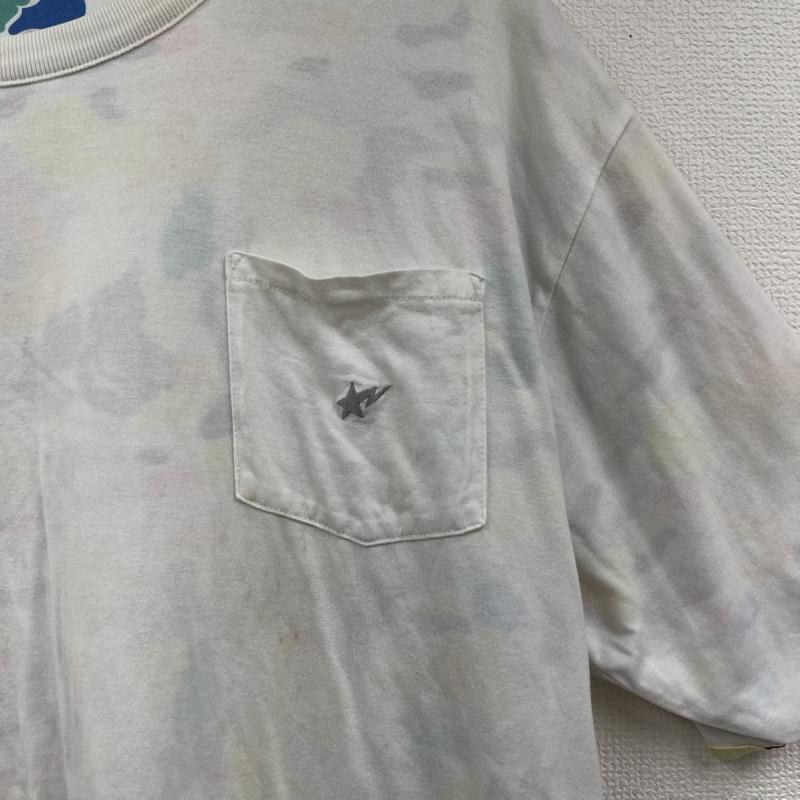 アベイシングエイプ A BATHING APE Tシャツ 半袖 00s リバーシブル マルチカモ 迷彩 tシャツ multi camo マルチカラー / マルチカラー / multicolor メンズ USED 古着 中古 50153574