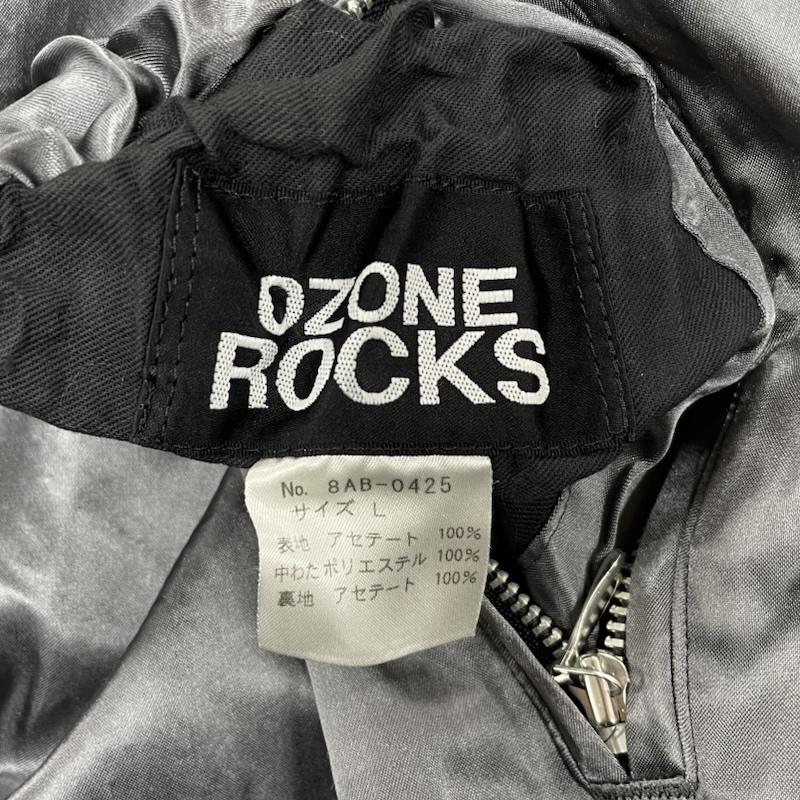 オゾン ロックス OZONE ROCKS ジャケット、上着 ジャケット、ブレザー リバーシブル スカジャン 刺繍 ユニセックス サテン ヴィンテージ 蛇 龍 ドラゴン L 刺繍 マルチカラー / マルチカラー / multicolor メンズ USED 古着 中古 50153576