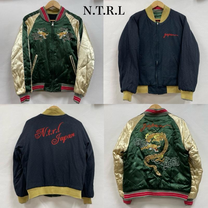 古着 USED ジャケット、上着 ジャケット、ブレザー N.T.R.L サテン リバーシブル スカジャン ドラゴン 刺繍 龍 1 刺繍 マルチカラー / マルチカラー / multicolor メンズ USED 古着 中古 50153585