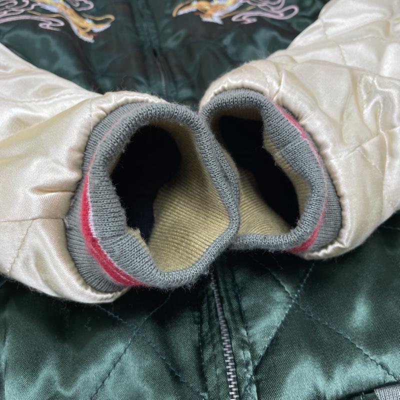 古着 USED ジャケット、上着 ジャケット、ブレザー N.T.R.L サテン リバーシブル スカジャン ドラゴン 刺繍 龍 1 刺繍 マルチカラー / マルチカラー / multicolor メンズ USED 古着 中古 50153585