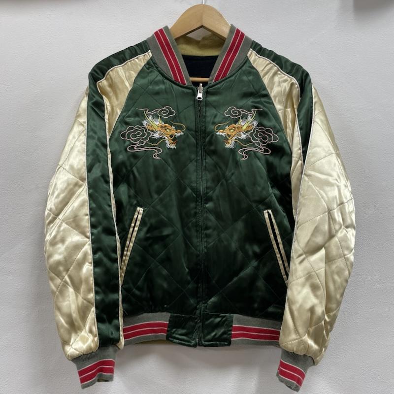 古着 USED ジャケット、上着 ジャケット、ブレザー N.T.R.L サテン リバーシブル スカジャン ドラゴン 刺繍 龍 1 刺繍 マルチカラー / マルチカラー / multicolor メンズ USED 古着 中古 50153585