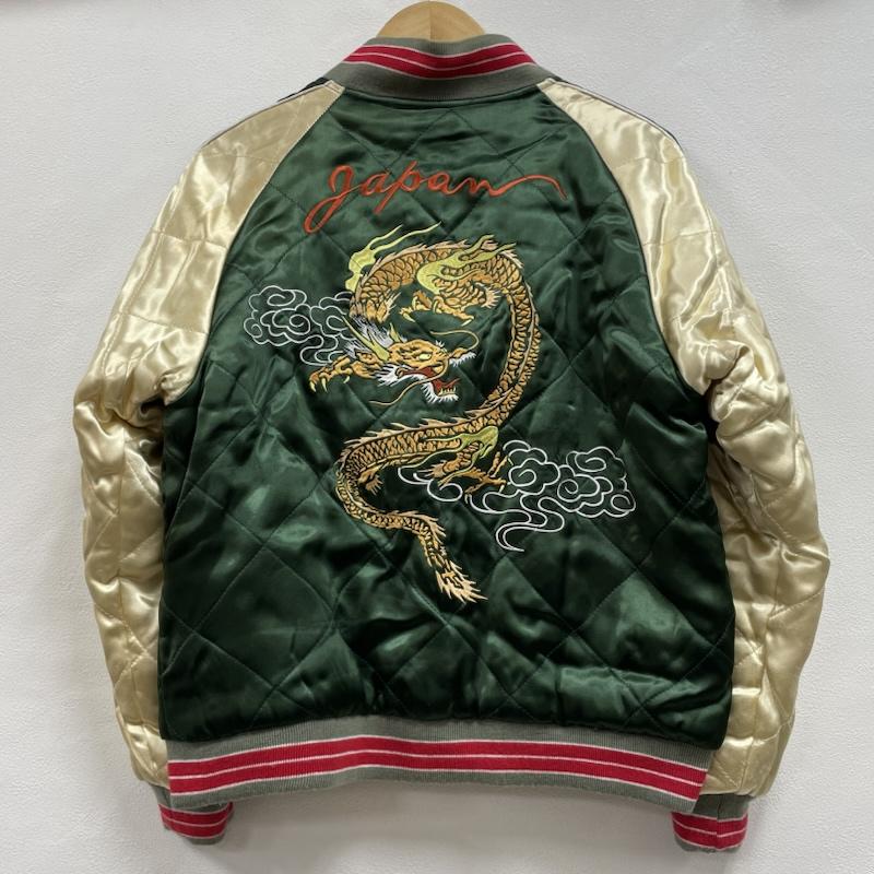 古着 USED ジャケット、上着 ジャケット、ブレザー N.T.R.L サテン リバーシブル スカジャン ドラゴン 刺繍 龍 1 刺繍 マルチカラー / マルチカラー / multicolor メンズ USED 古着 中古 50153585
