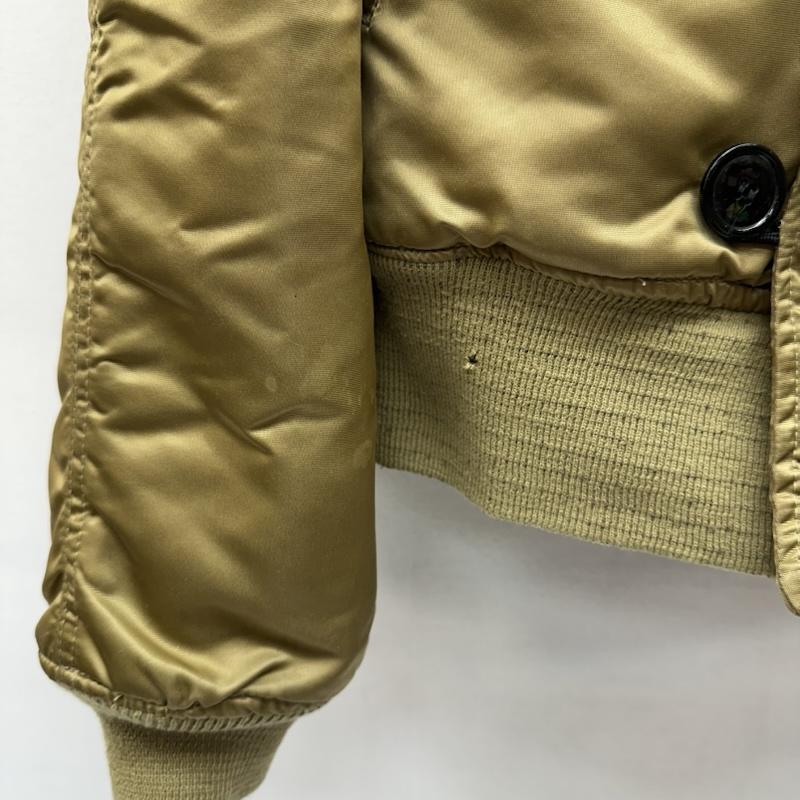 コリンズ CORINTH MFG CO ジャケット、上着 フライトジャケット 90s N-2B フード ファー フライト ジャケット M カーキ / カーキ / khaki メンズ USED 古着 中古 50153589