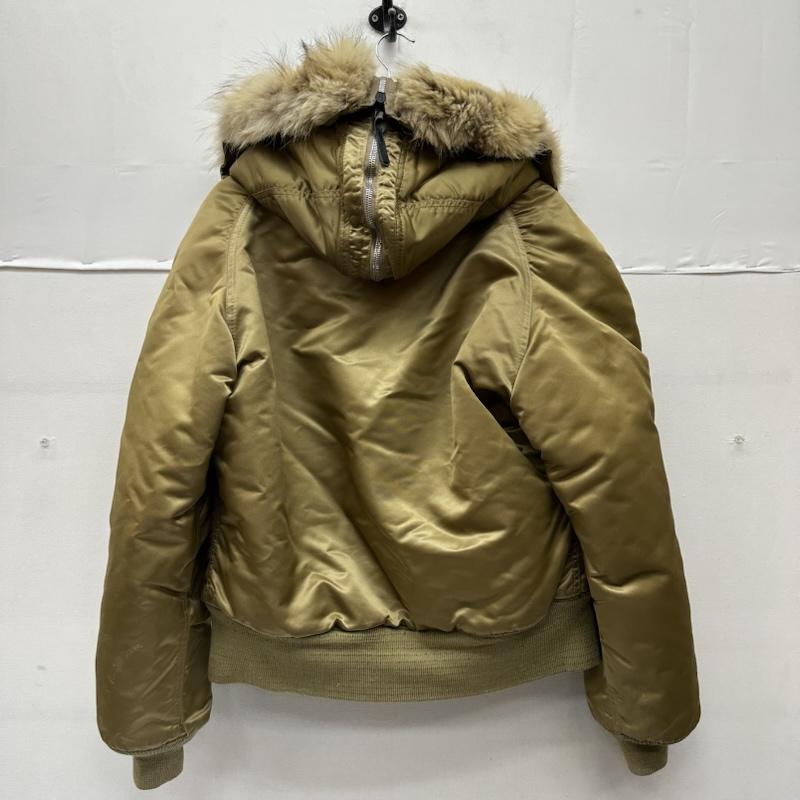 コリンズ CORINTH MFG CO ジャケット、上着 フライトジャケット 90s N-2B フード ファー フライト ジャケット M カーキ / カーキ / khaki メンズ USED 古着 中古 50153589