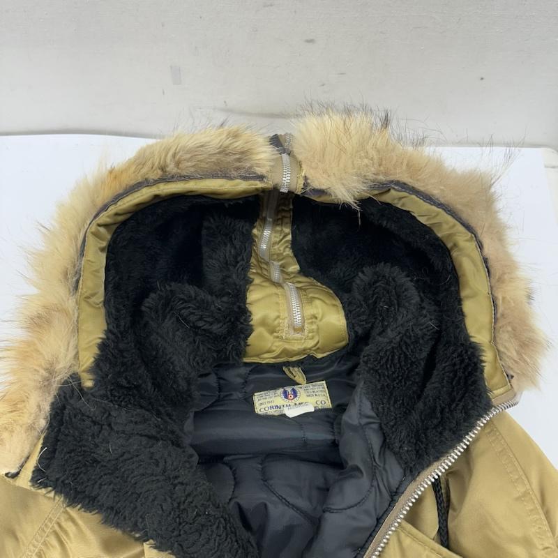 コリンズ CORINTH MFG CO ジャケット、上着 フライトジャケット 90s N-2B フード ファー フライト ジャケット M カーキ / カーキ / khaki メンズ USED 古着 中古 50153589