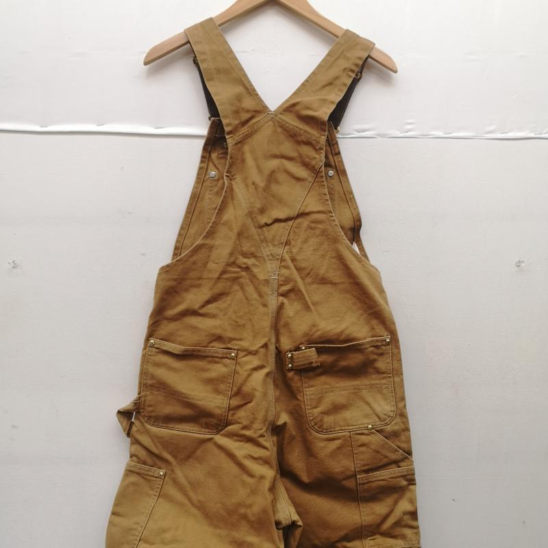 カーハート Carhartt サロペット・オーバーオール サロペット、オーバーオール 90s ダブルニー ダック オーバーオール 6FB 30×34 - 茶 / ブラウン / brown メンズ USED 古着 中古 50153598