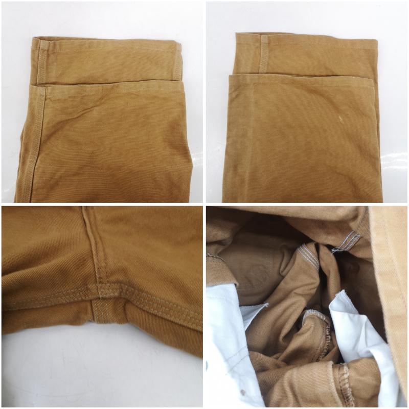 カーハート Carhartt サロペット・オーバーオール サロペット、オーバーオール 90s ダブルニー ダック オーバーオール 6FB 30×34 - 茶 / ブラウン / brown メンズ USED 古着 中古 50153598