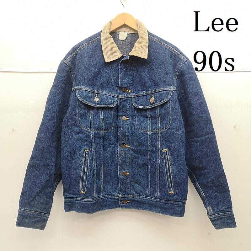 リー Lee ジャケット、上着 ジャンパー、ブルゾン STORM RIDER 90s 裏地 ブランケット デニム ジャケット 221-5089 M インディゴ / インディゴ / Indigo メンズ USED 古着 中古 50153611