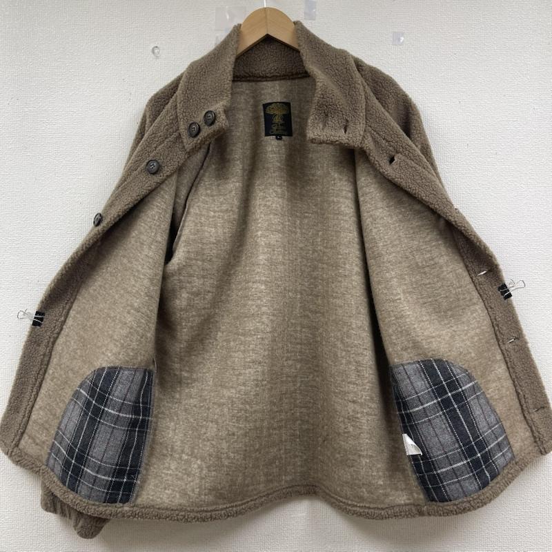 グリーンクロージング GREENCLOTHING ジャケット、上着 ジャンパー、ブルゾン ボア フリース ジャケット スタンド カラー L 茶 / ブラウン / brown メンズ USED 古着 中古 50153619