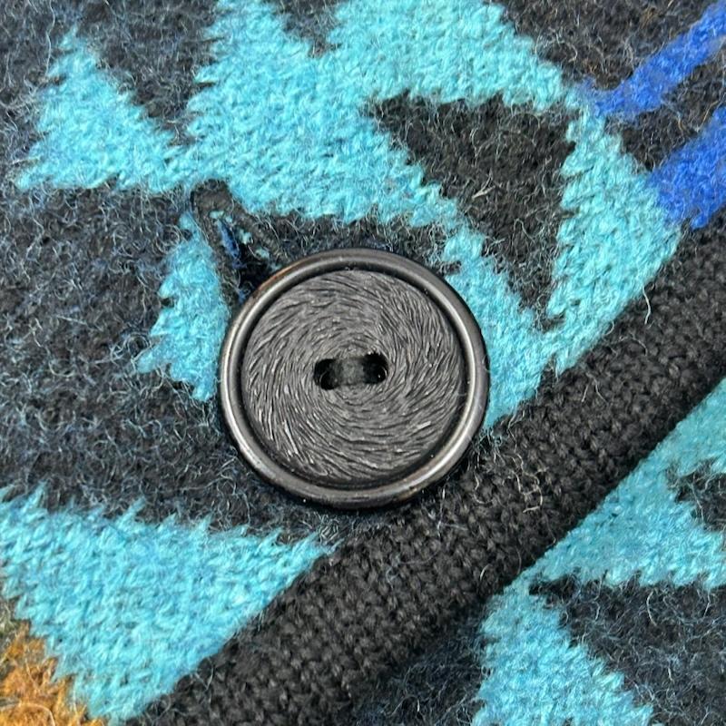 ＵＳＥＤ古着 USED/古着 コート コート一般 LONGHOUSE ロングハウス ニットコート ロングカーディガン ネイティブ柄 カナダ製 Sサイズ S ネイティブ柄 水色 / ライトブルー / X 橙 / オレンジ / orange X 桃 / ピンク / pink レディース USED 古着 中古 50153620