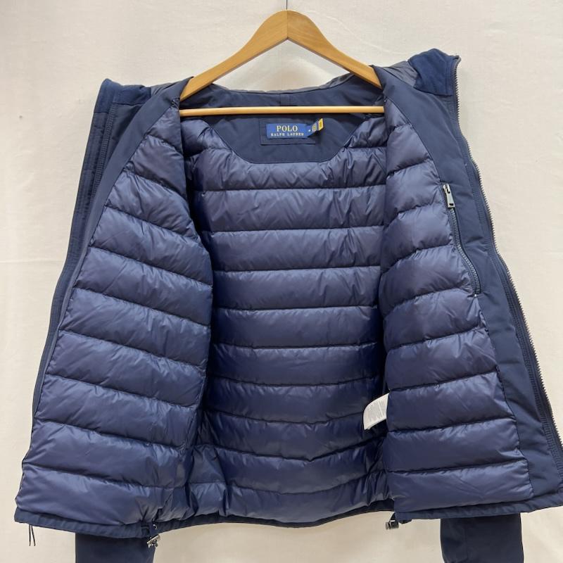 ラルフローレン RALPHLAUREN ジャケット、上着 ダウンジャケット ポニー刺繍 フーデッド ダウンジャケット M 紺 / ネイビー / navy メンズ USED 古着 中古 50153623