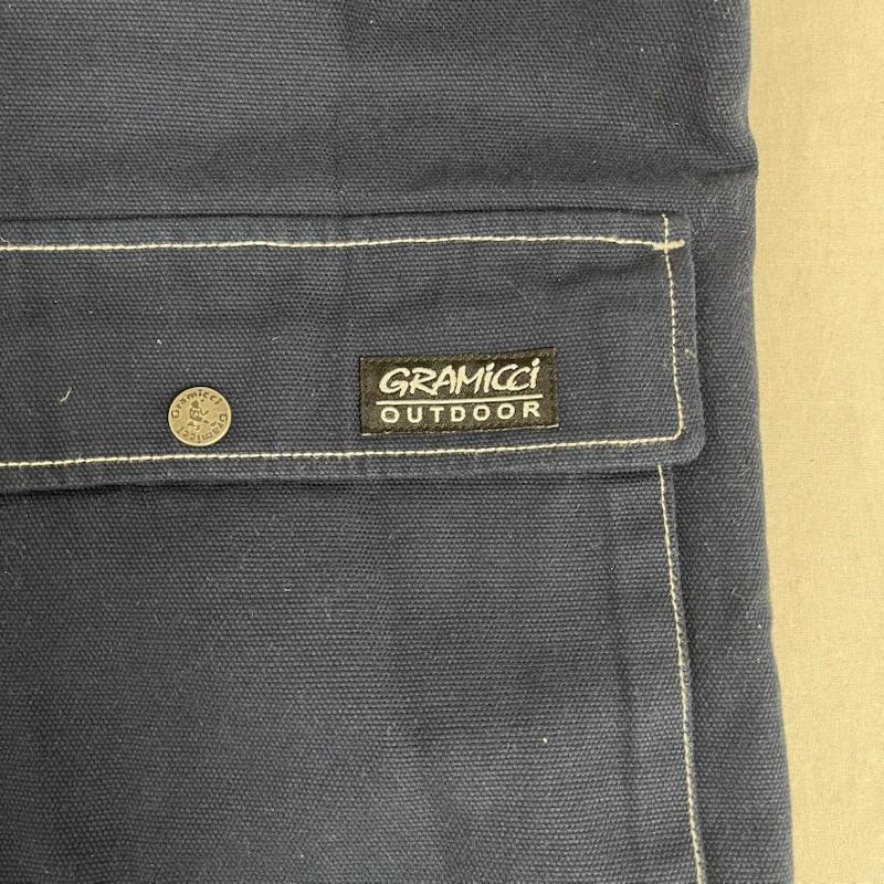 グラミチ GRAMICCI ベスト ベスト ギア コットン ジップ ベスト g2fm-jo25 M 紺 / ネイビー / navy メンズ USED 古着 中古 50153625