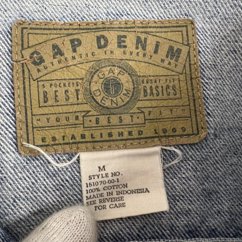 ギャップ GAP ジャケット、上着 ジャンパー、ブルゾン オールドギャップ デニムジャケット old ビンテージ M メンズ USED 古着 中古 50153629