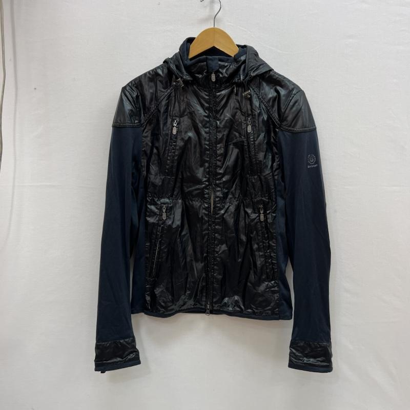 ベルスタッフ BELSTAFF ジャケット、上着 ジャンパー、ブルゾン イタリア製 異素材切替 フーデッド ブルゾン S 黒 / ブラック / black メンズ USED 古着 中古 50153631