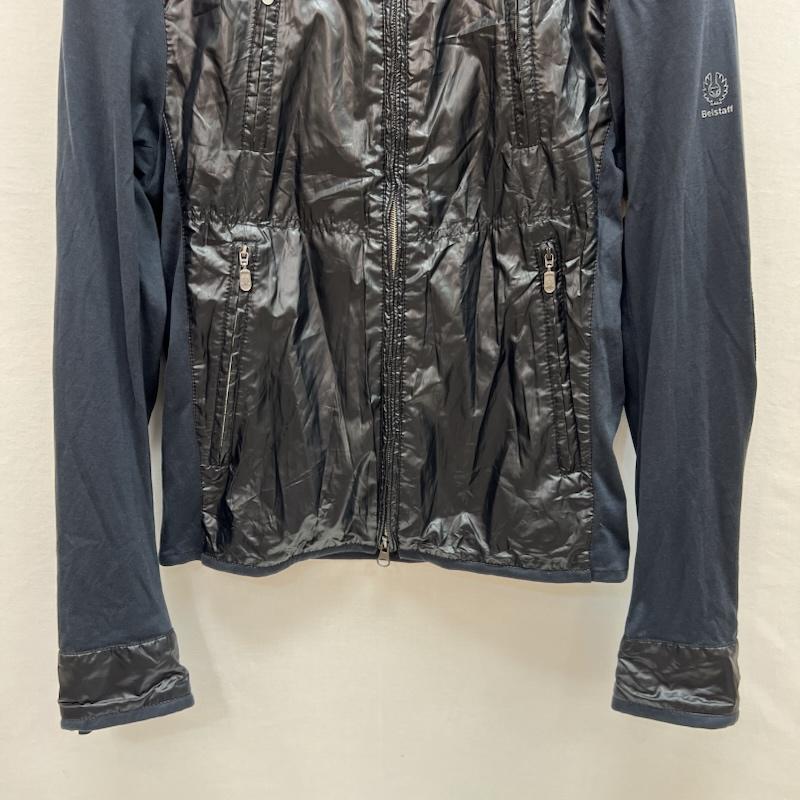 ベルスタッフ BELSTAFF ジャケット、上着 ジャンパー、ブルゾン イタリア製 異素材切替 フーデッド ブルゾン S 黒 / ブラック / black メンズ USED 古着 中古 50153631