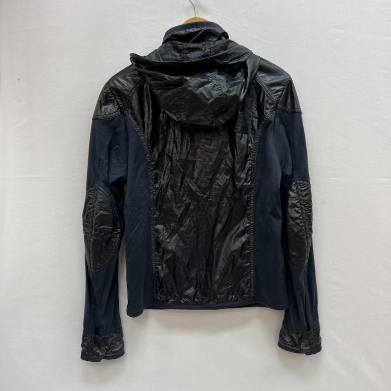 ベルスタッフ BELSTAFF ジャケット、上着 ジャンパー、ブルゾン イタリア製 異素材切替 フーデッド ブルゾン S 黒 / ブラック / black メンズ USED 古着 中古 50153631