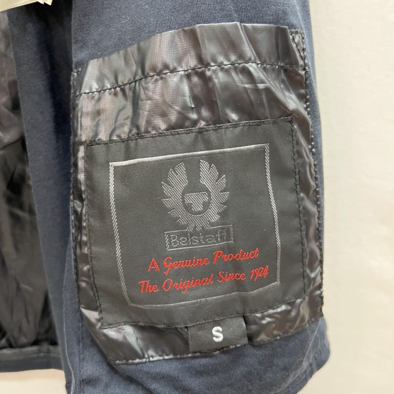 ベルスタッフ BELSTAFF ジャケット、上着 ジャンパー、ブルゾン イタリア製 異素材切替 フーデッド ブルゾン S 黒 / ブラック / black メンズ USED 古着 中古 50153631