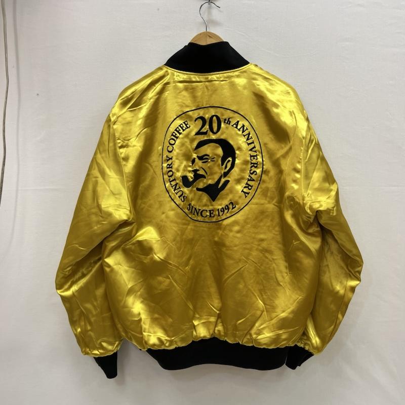 ボス BOSS ジャケット、上着 ジャンパー、ブルゾン 20周年記念 リバーシブル ボスジャン - 金 / ゴールド / gold color X 紺 / ネイビー / navy メンズ USED 古着 中古 50153638