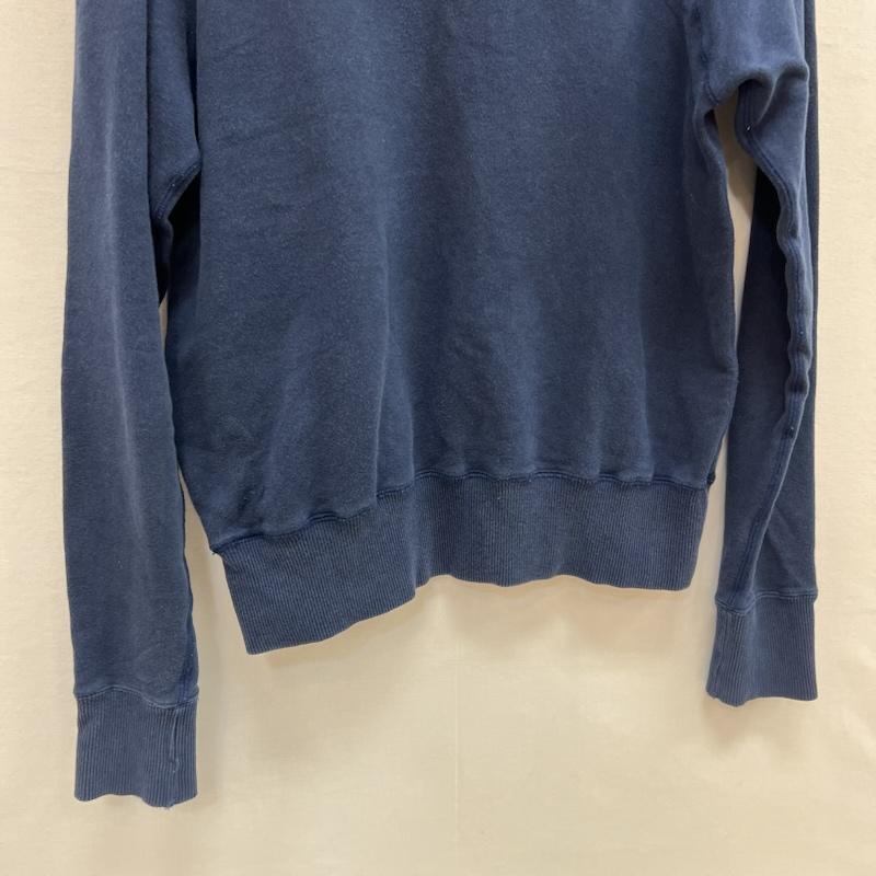 アベイシングエイプ A BATHING APE トレーナー 長袖 90s 初期 日本製 ロゴ クルーネック スウェット M 紺 / ネイビー / navy メンズ USED 古着 中古 50153640
