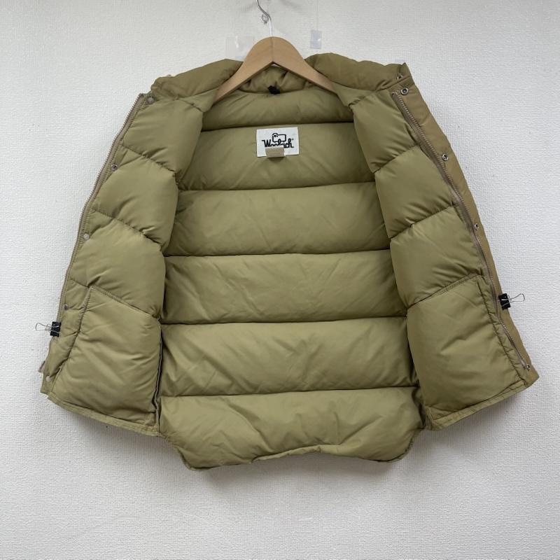 ウールリッチ WOOLRICH ジャケット、上着 ダウンベスト 80s クロス シェル ダウン ベスト 21053 USA製 S ベージュ / ベージュ / beige メンズ USED 古着 中古 50153643