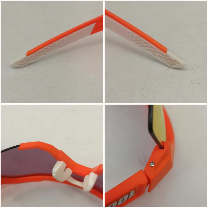 古着 USED めがね・サングラス サングラス 100% ワンハンドレッド サングラス S3 60005-00008 - 橙 / オレンジ / orange メンズ USED 古着 中古 50153666