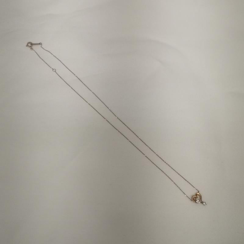 ヨンドシー 4℃ アクセサリー ネックレス、ペンダント K10 ダイヤモンド ゴールド ネックレス - レディース USED 古着 中古 50153669